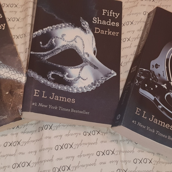 E L James Other - Fifty Shades of Grey Trilogy 1 2 3 Set Paperback Books